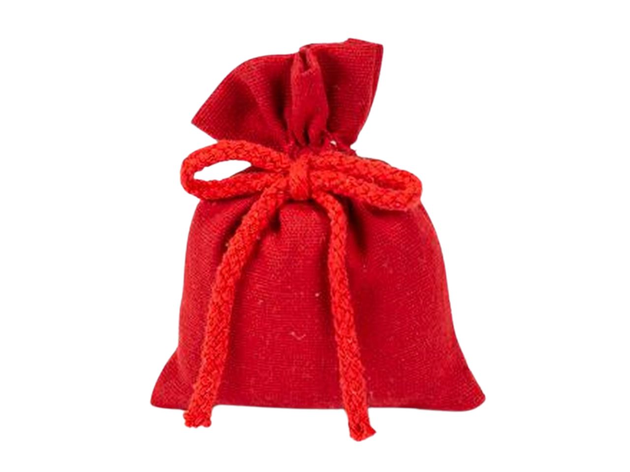SACCHETTO C/FIOCCO 10X12 ROSSO A2901 10