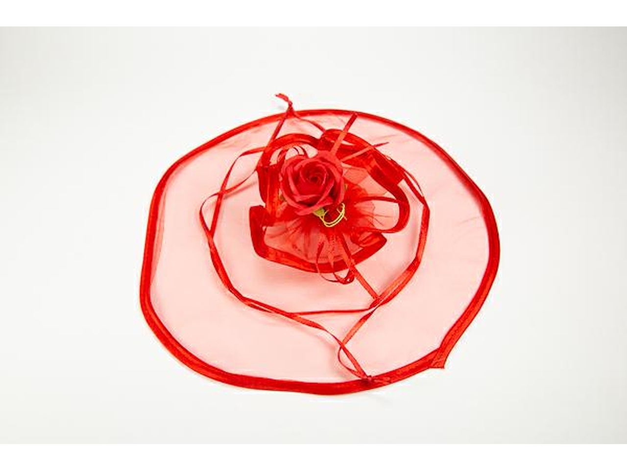 VELO RASO TIRANTE 23CM ROSSO A055 10
