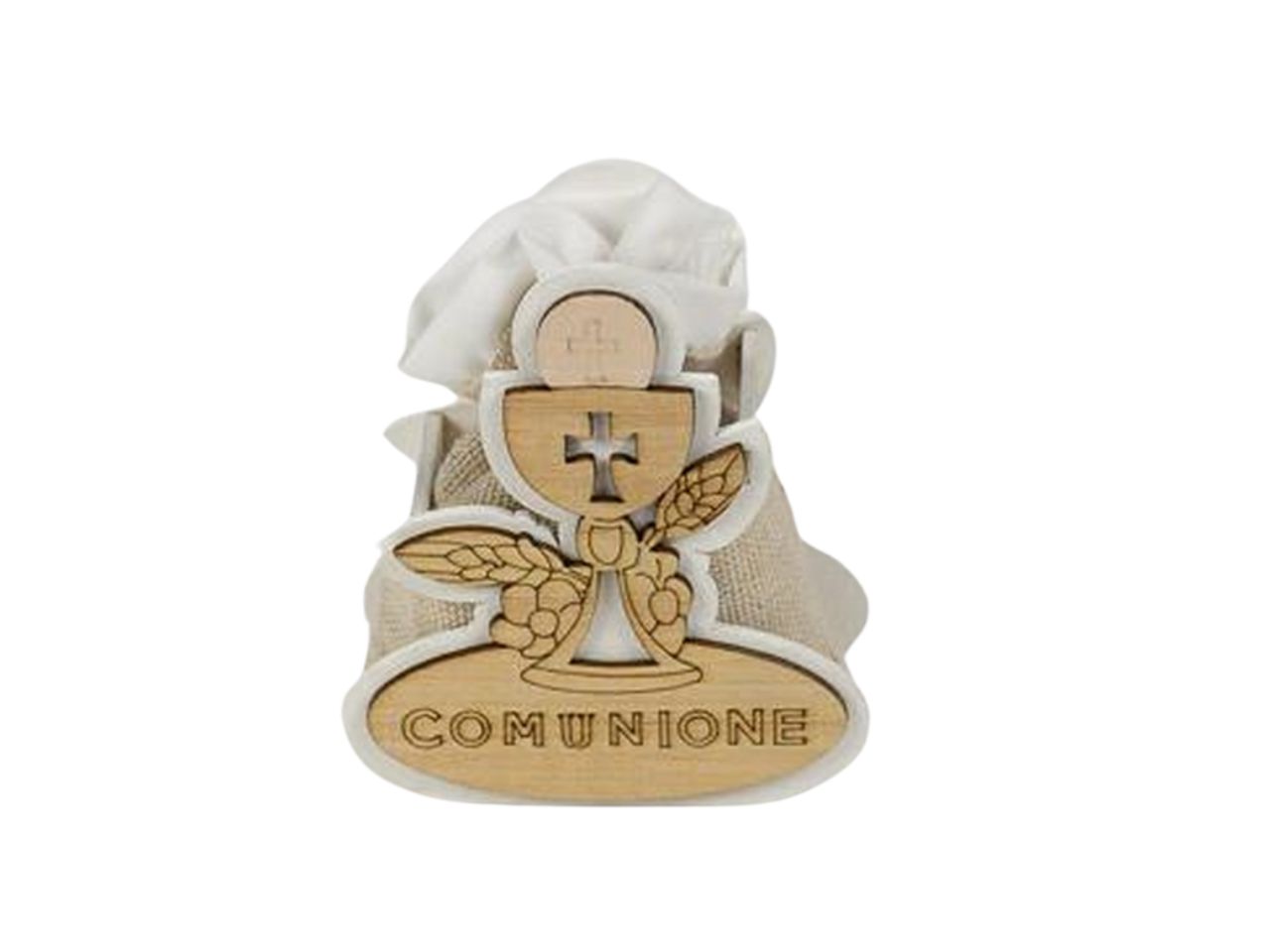 SCATOLA COMUNIONE SACCHETTO 8CM A2840