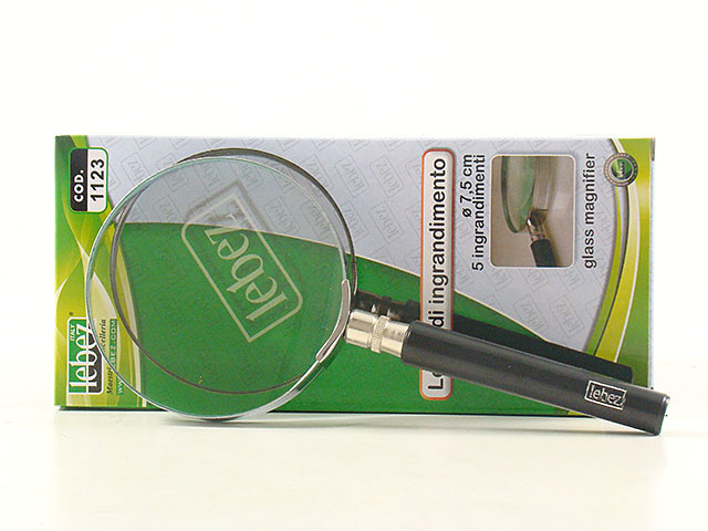 LENTE CRISTALLO D.7.5cm 1123