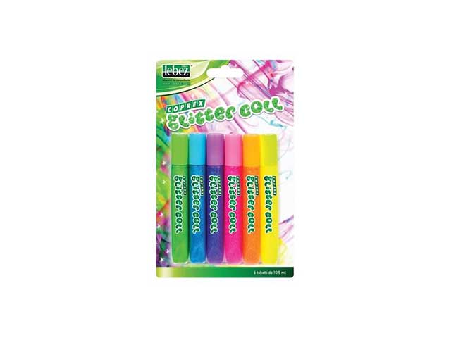 GLITTER COLLA 10,5ml 6pz 80027
