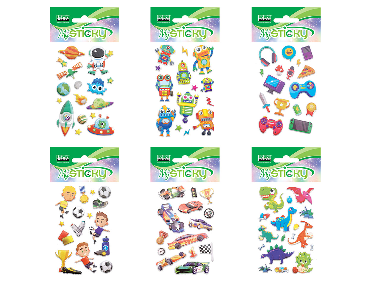 STICKERS 3D A915