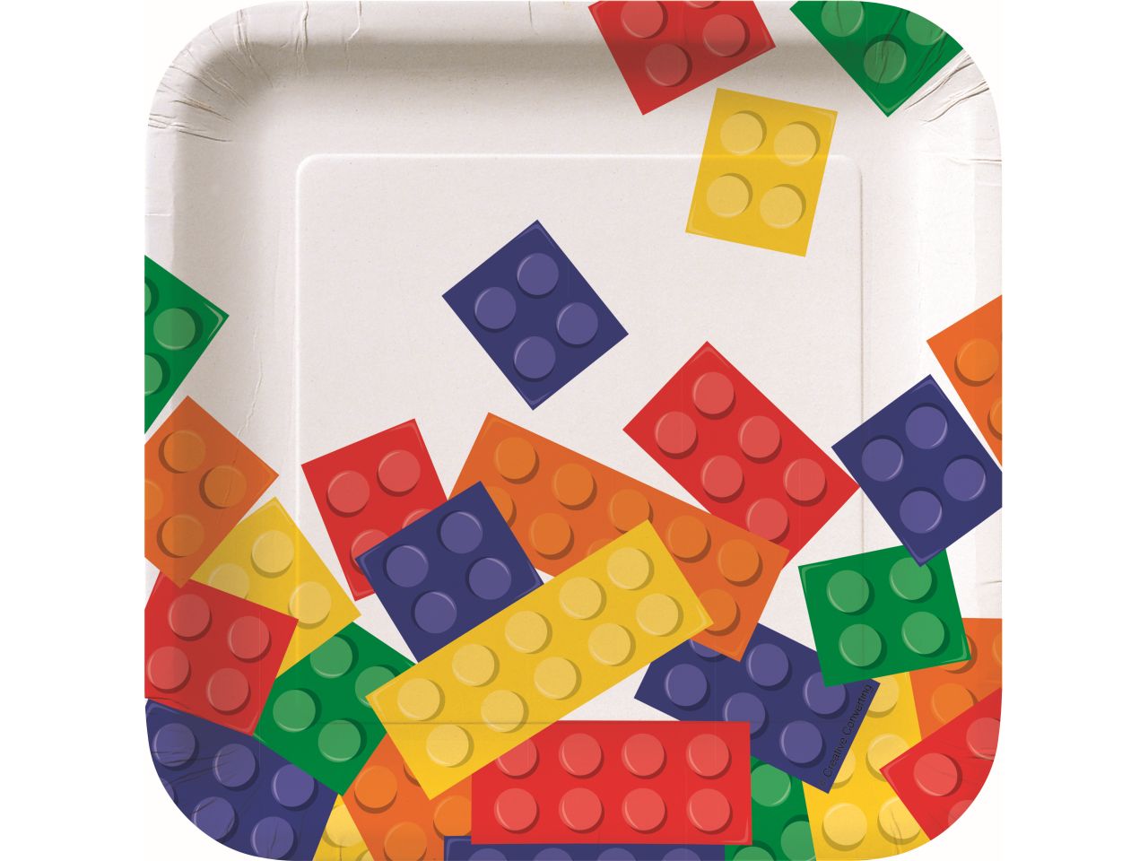 PIATTO QUADRATO BLOCK PARTY MI 8C102052
