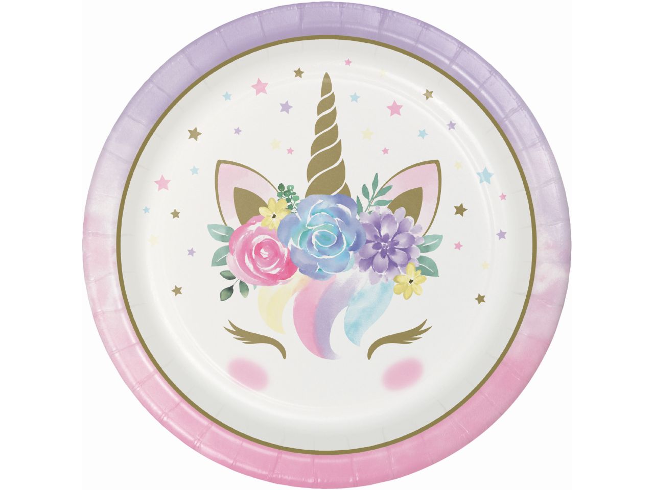 PIATTO ROTONDO UNICORN BABY MI 8C343829