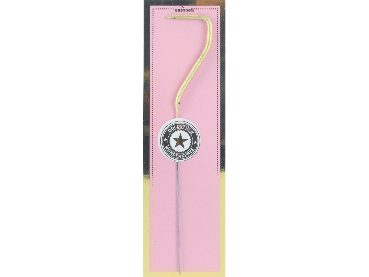 CANDELA SCINT.H18CM ORO N.7 5WND10507