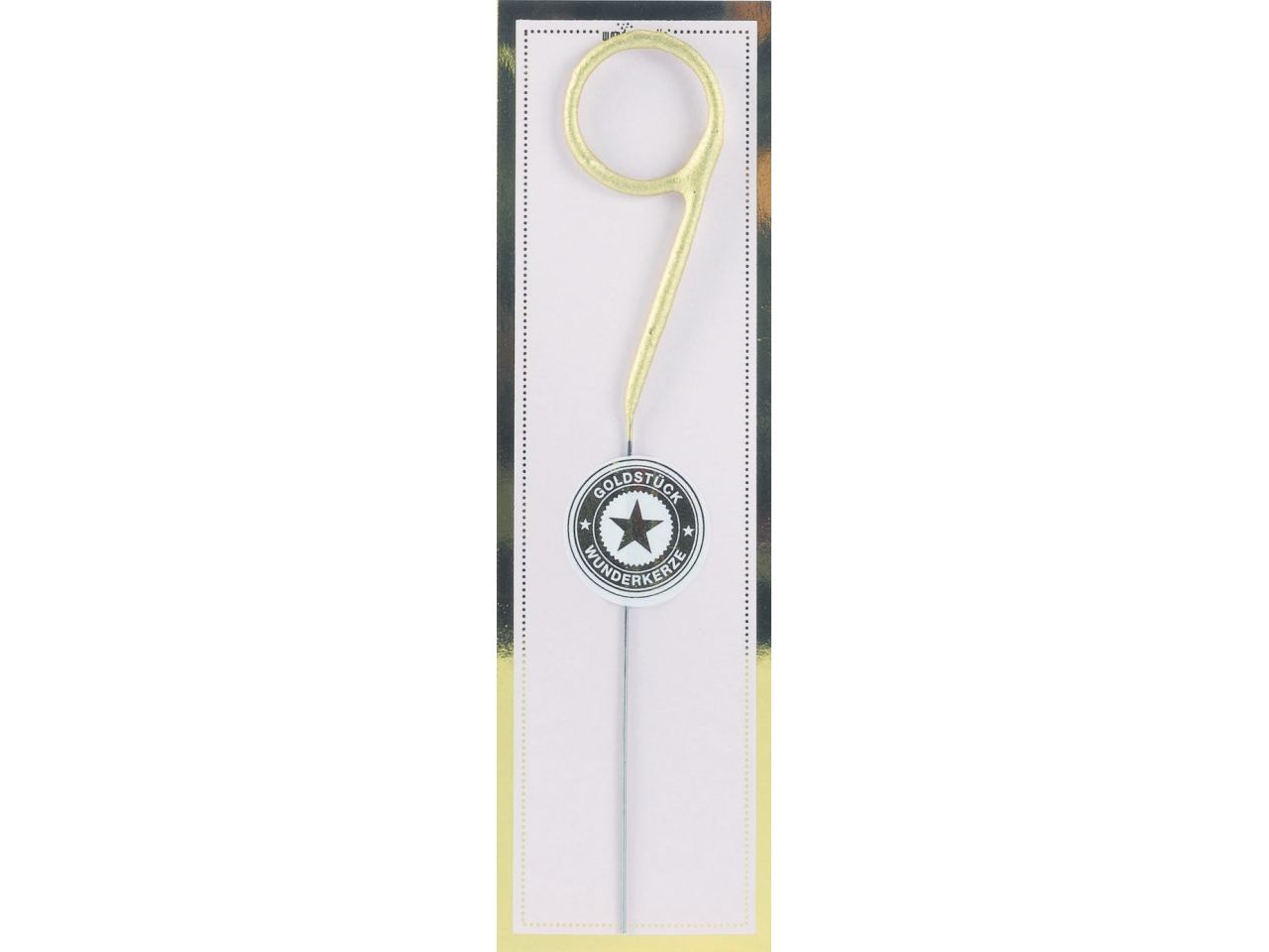 CANDELA SCINT.H18CM ORO N.9 5WND10509