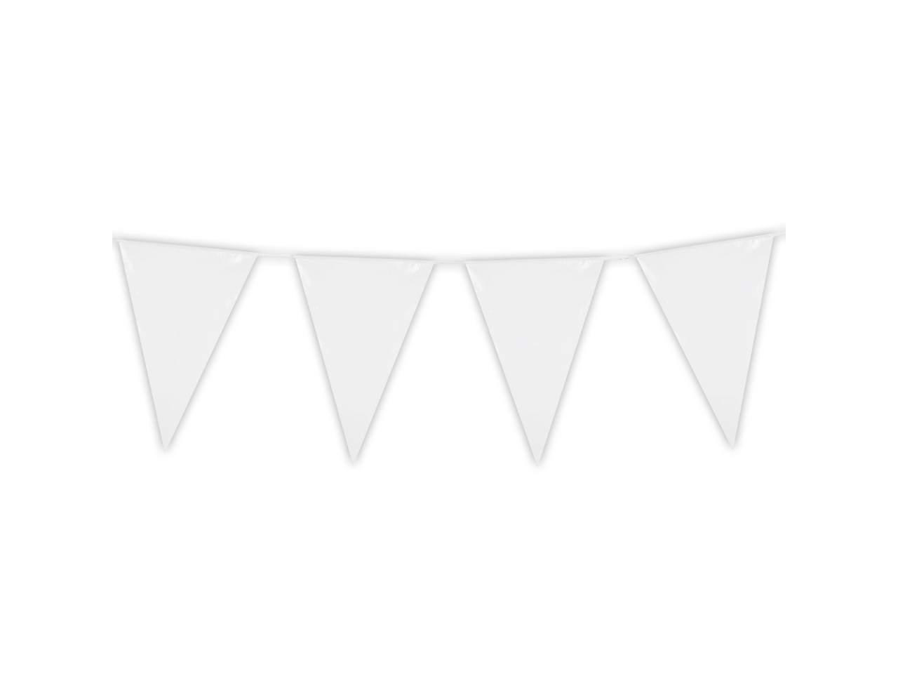 FESTONE BANDIERINE 10MT BIANCO 5IT29373