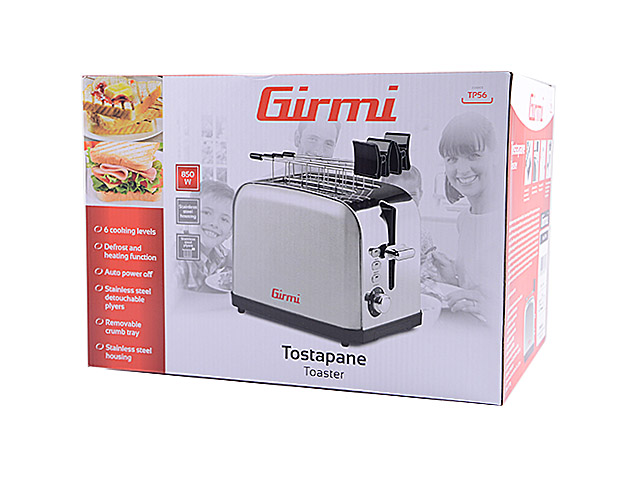 TOSTAPANE C/PINZE 850W TP5606