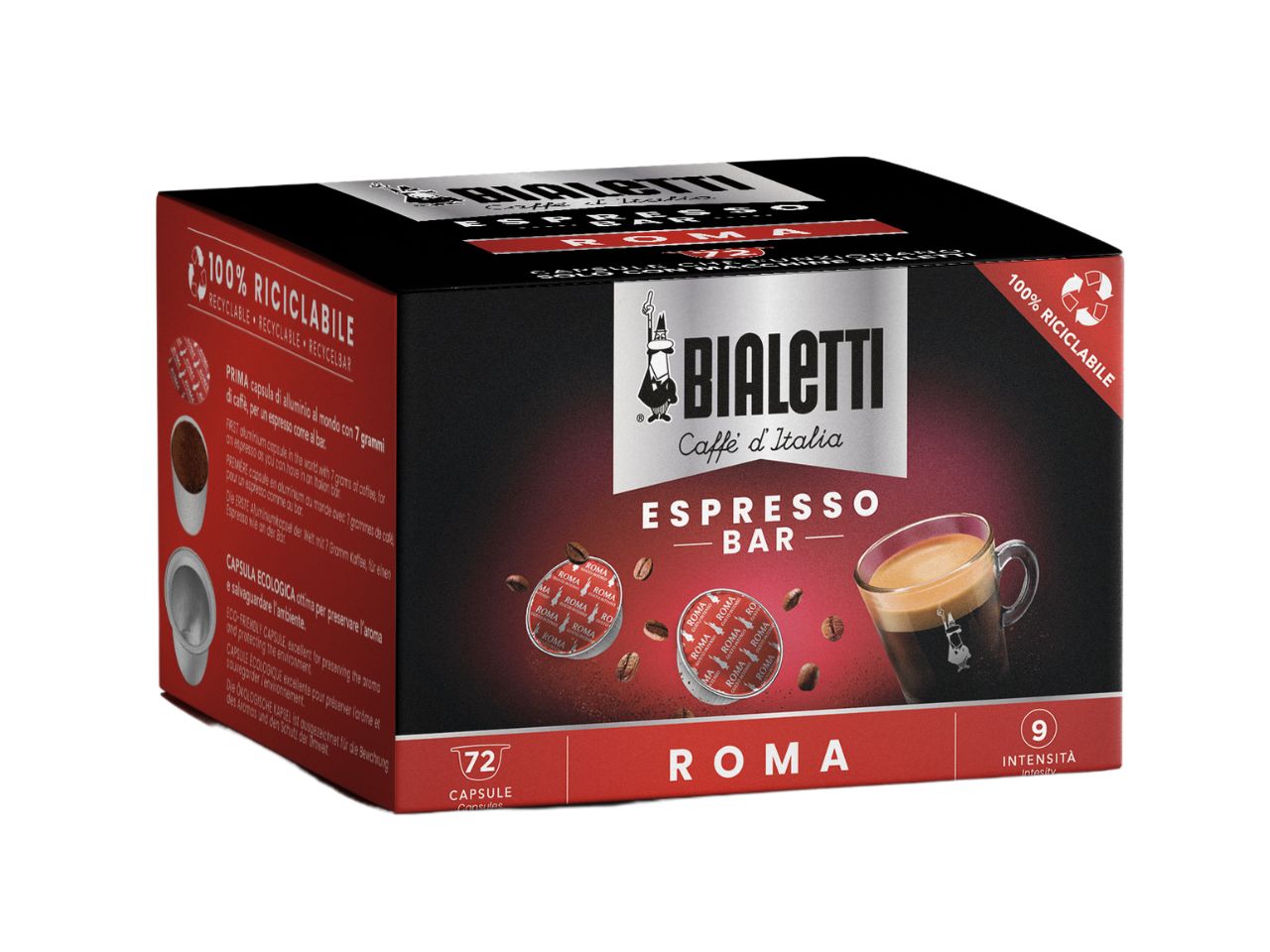 BIALETTI CAPSULE ROMA 72PZ 99096080399 BIALETTI CAPSULE ROMA 72PZ 99096080399