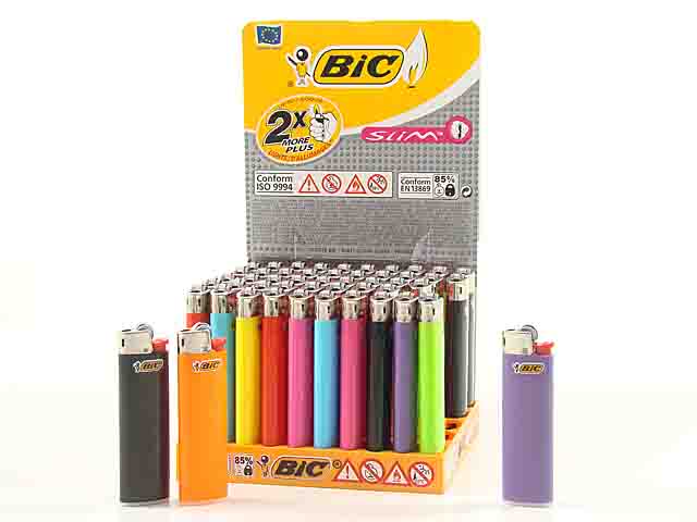 ACCENDINO BIC J23SLIM 830612 50pz  $