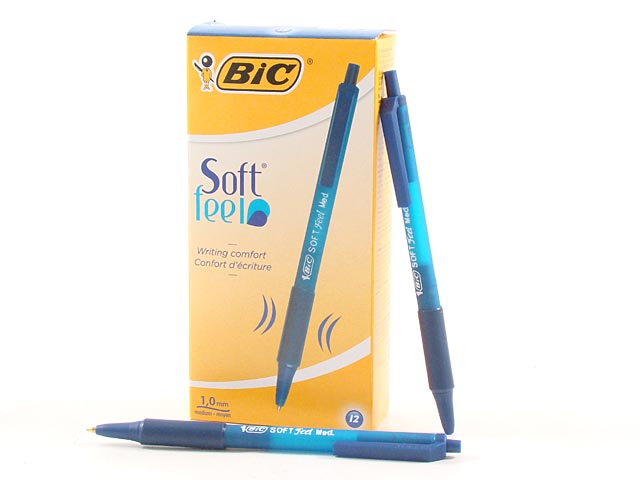 PENNA SFERA SOFTFELL CLIC BLU12pz837398