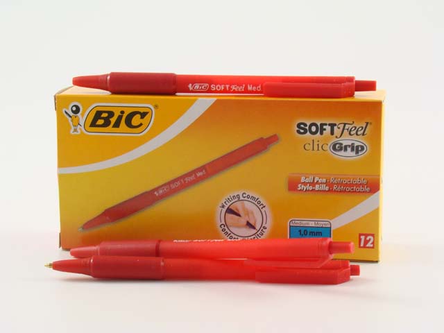 PENNA SFERA SOFTFELL CLIC RED12pz837399