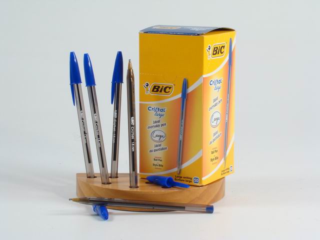 PENNA CRISTAL LARGE 1.6 BLU 50pz 880656