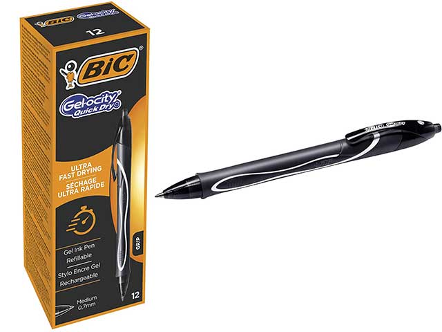 PENNA GEL QUICK DRY 12pz NERA 949873