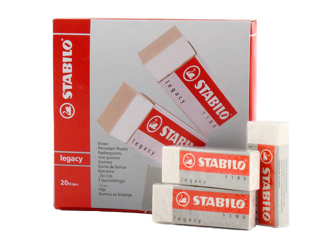 GOMMA STABILO 1186/20 20pz 13118620