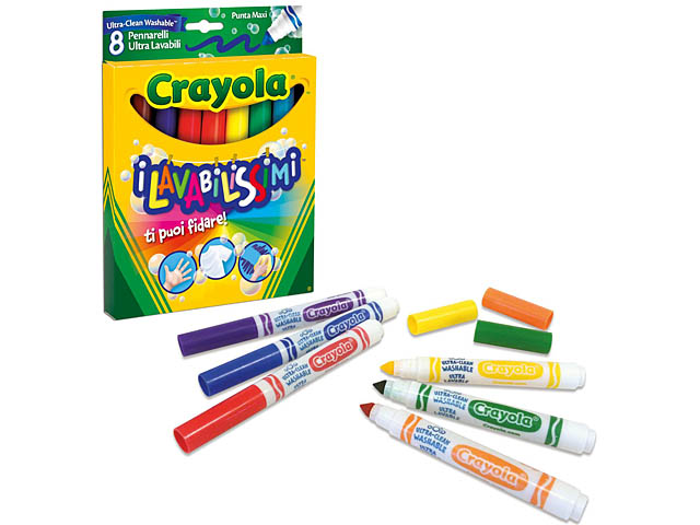 LAVABILISSIMI PENNARELLI 8pz 58-8328
