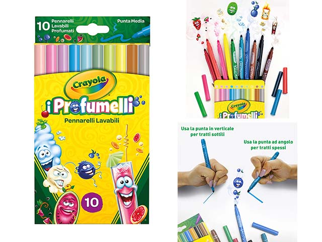 PROFUMELLI PENNARELLI LAV. 10pz 58-5071