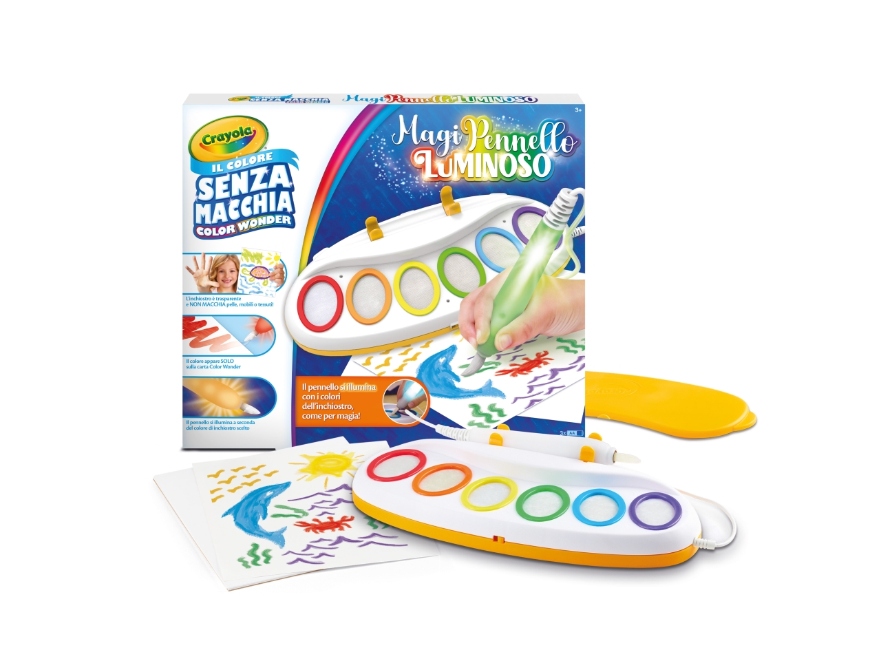 COLOR WONDER PENNELLO MAGICO LUMINOSO 256000 COLOR WONDER PENNELLO MAGICO LUMINOSO 256000