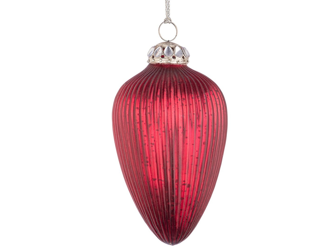 APP. VETRO 10CM ROSSO OPACO 971707