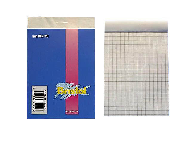 BLOCCO NOTES BRISTOL A7 5mm 70F Q5M1025