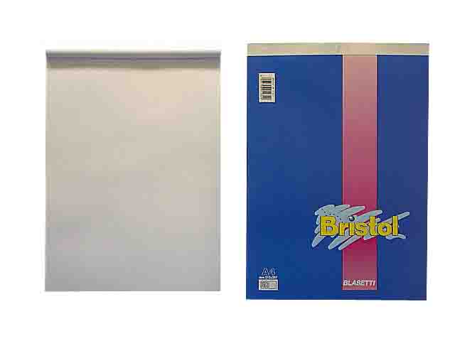 BLOCCO NOTES BRISTOL A4 BIANCO60FF 1036