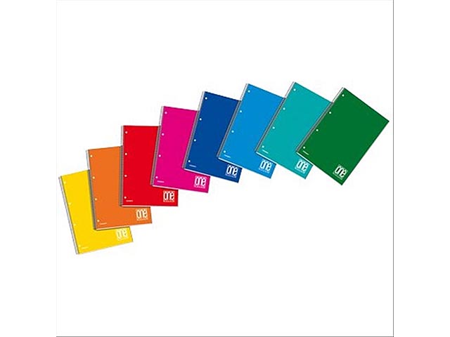 BLOCCO SPIRALATO ONE COLOR A5 5MM. 1148