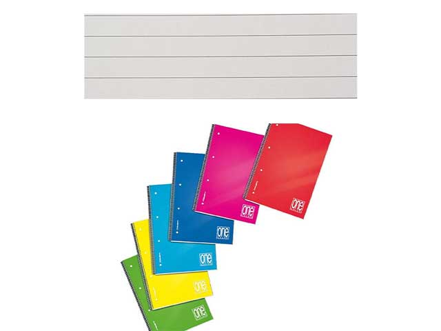 ONE COLOR PPL A5 FORATO 1R 2939