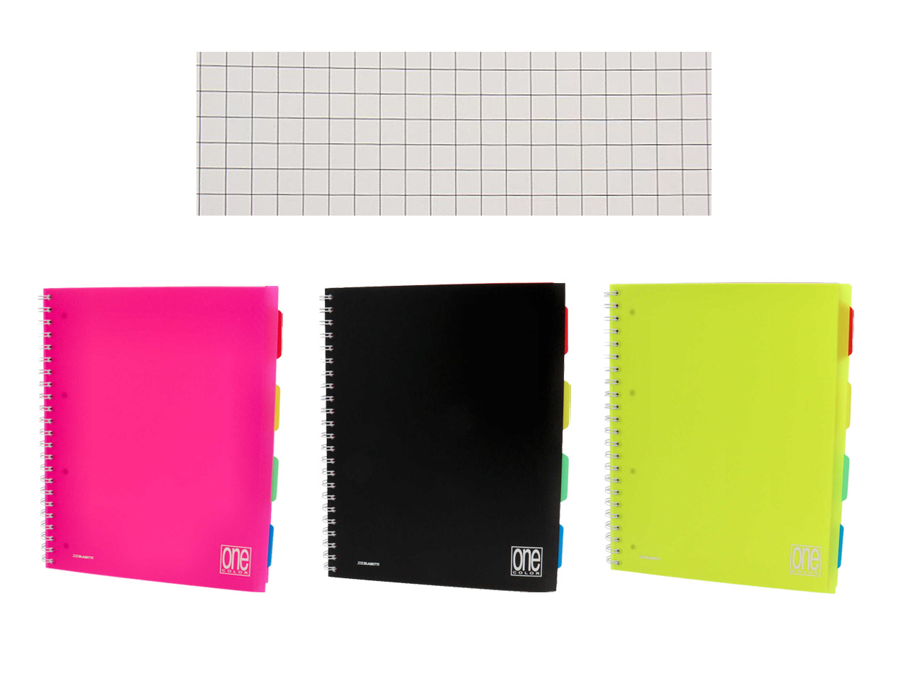 ONE COLOR QUADERNO MAXI 5mm C/DIV.7738