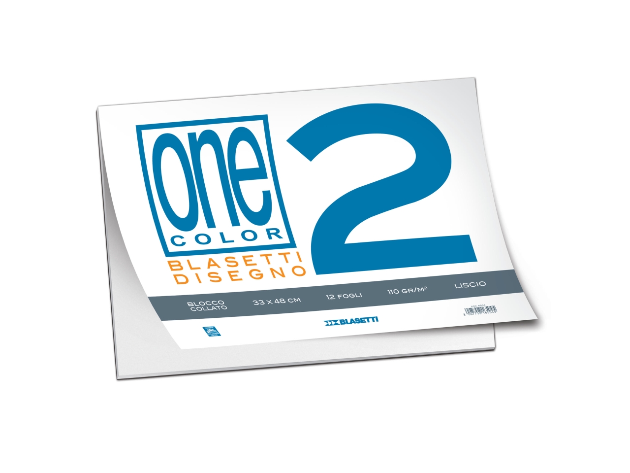 ALBUM BL2 33X48CM 12FF LISCIO 6504