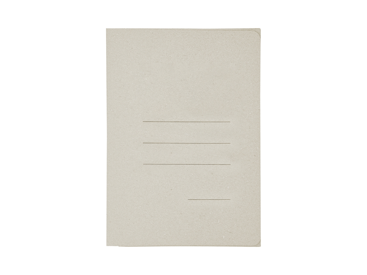 CARTELLA ECO’ 3 LEMBI GRIGIE 50PZ 0385