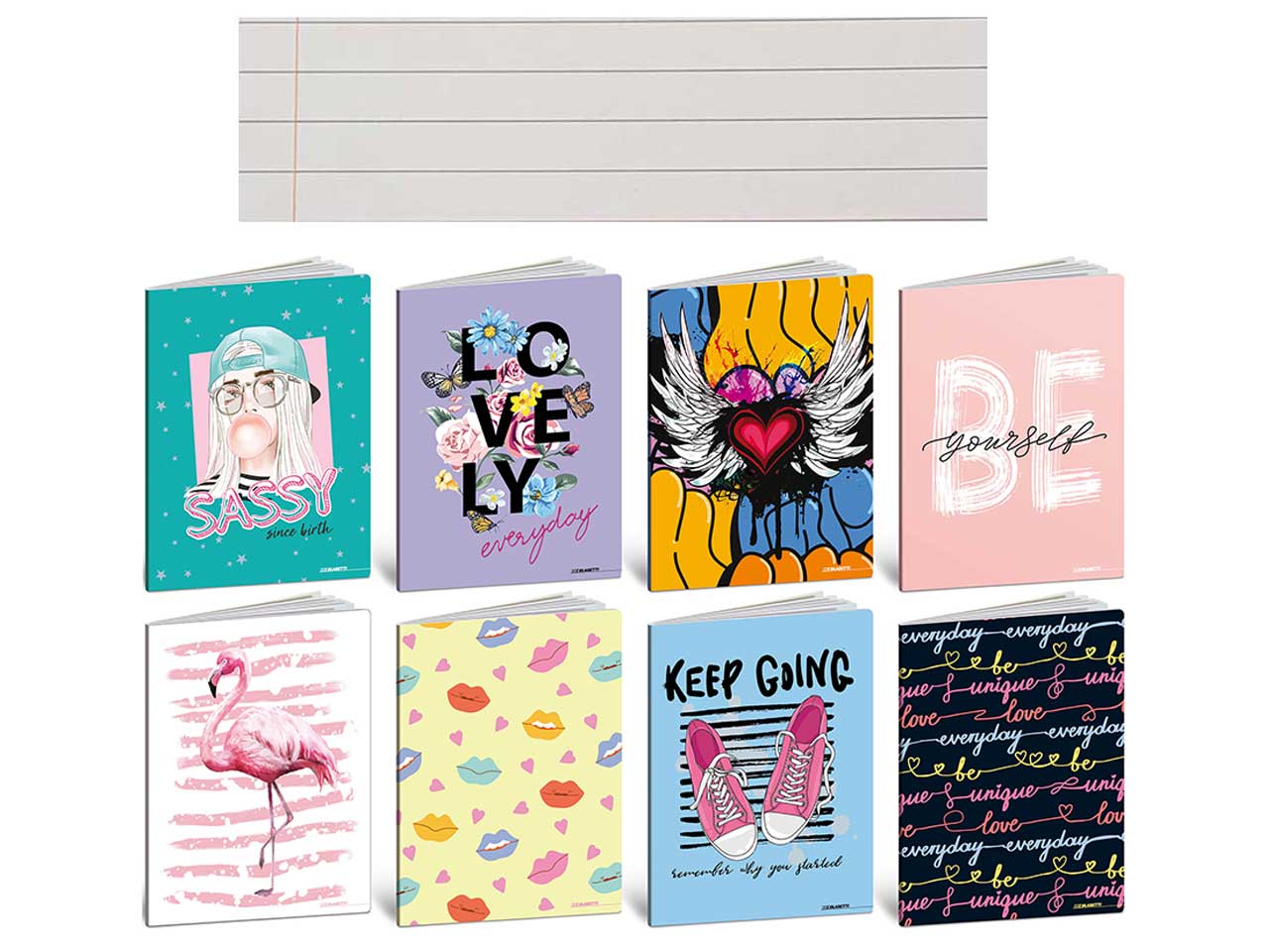 MAXI QUADERNO TEEN GIRL F.20+1 C 10PZ 8573