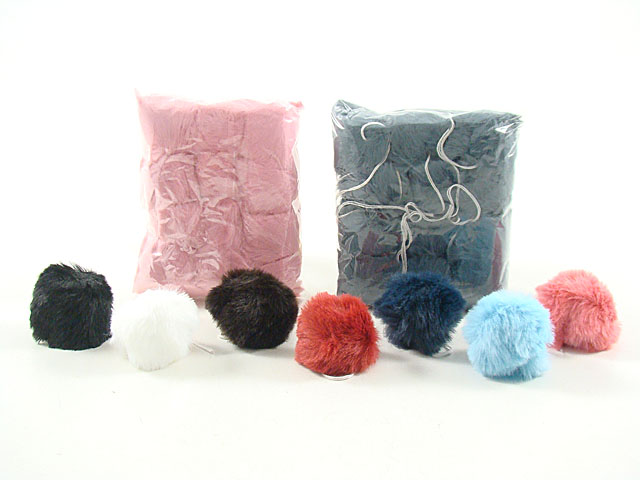 POM POM LAPIN 4cm 12pz KK1332/4/12
