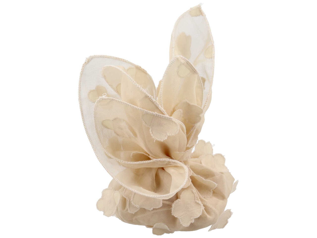 VELO ORGANZA ECRU’ 36CM CON MAR Q0257EC