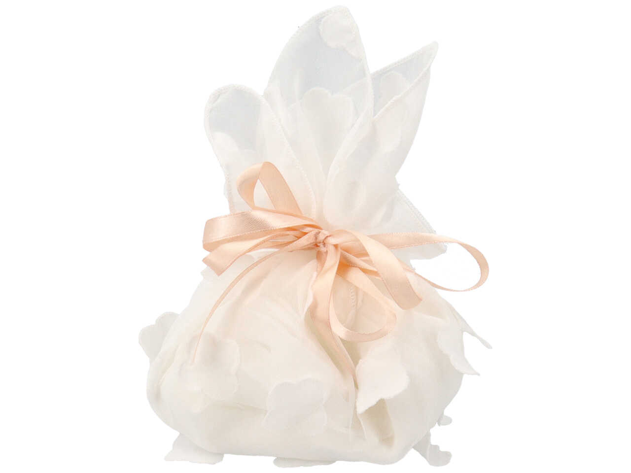VELO ORGANZA BIANCO 36CM CON MA Q0257BI