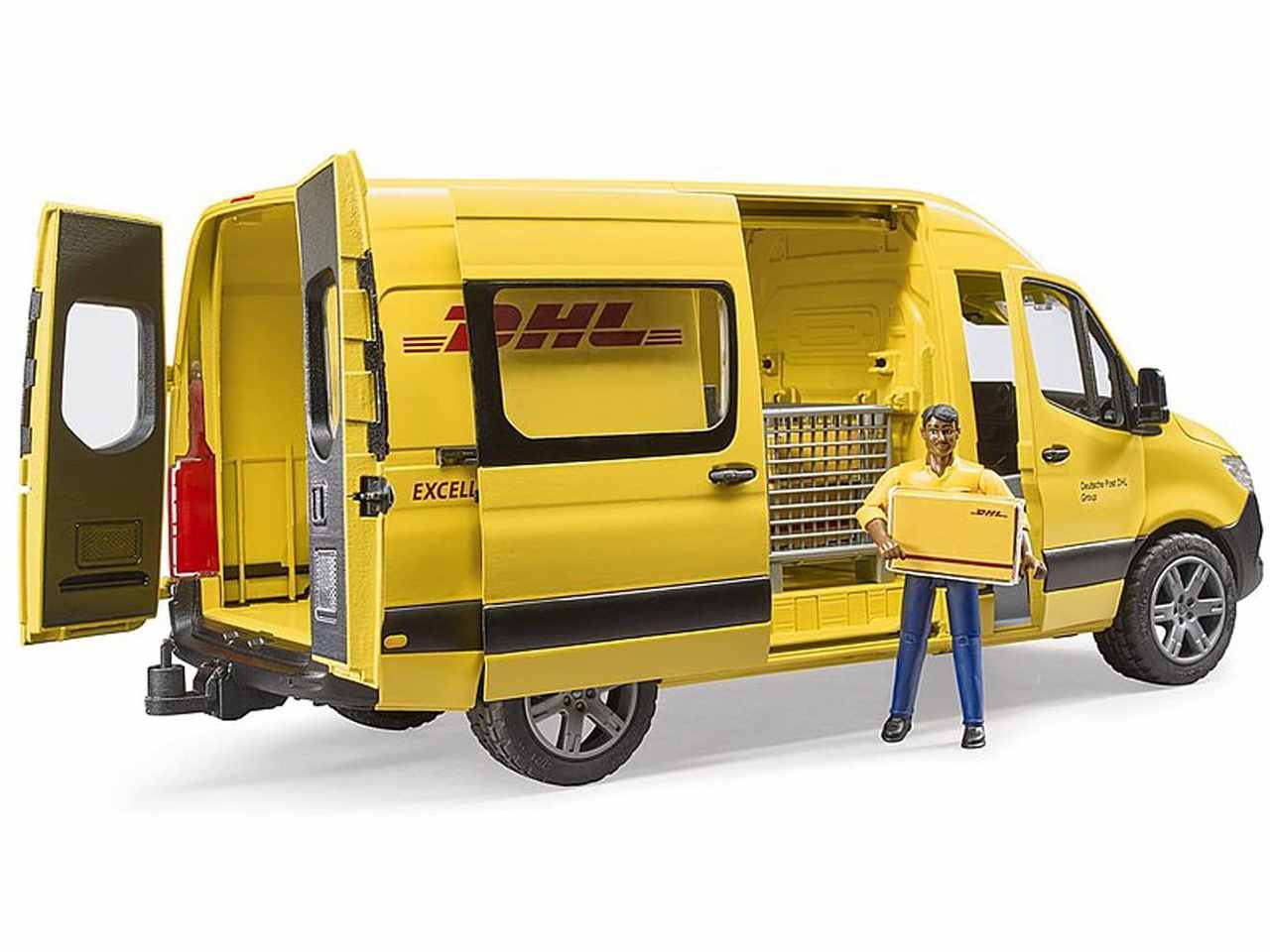 FURGONE DHL C/PERSONAGGIO 02671 FURGONE DHL C/PERSONAGGIO 02671