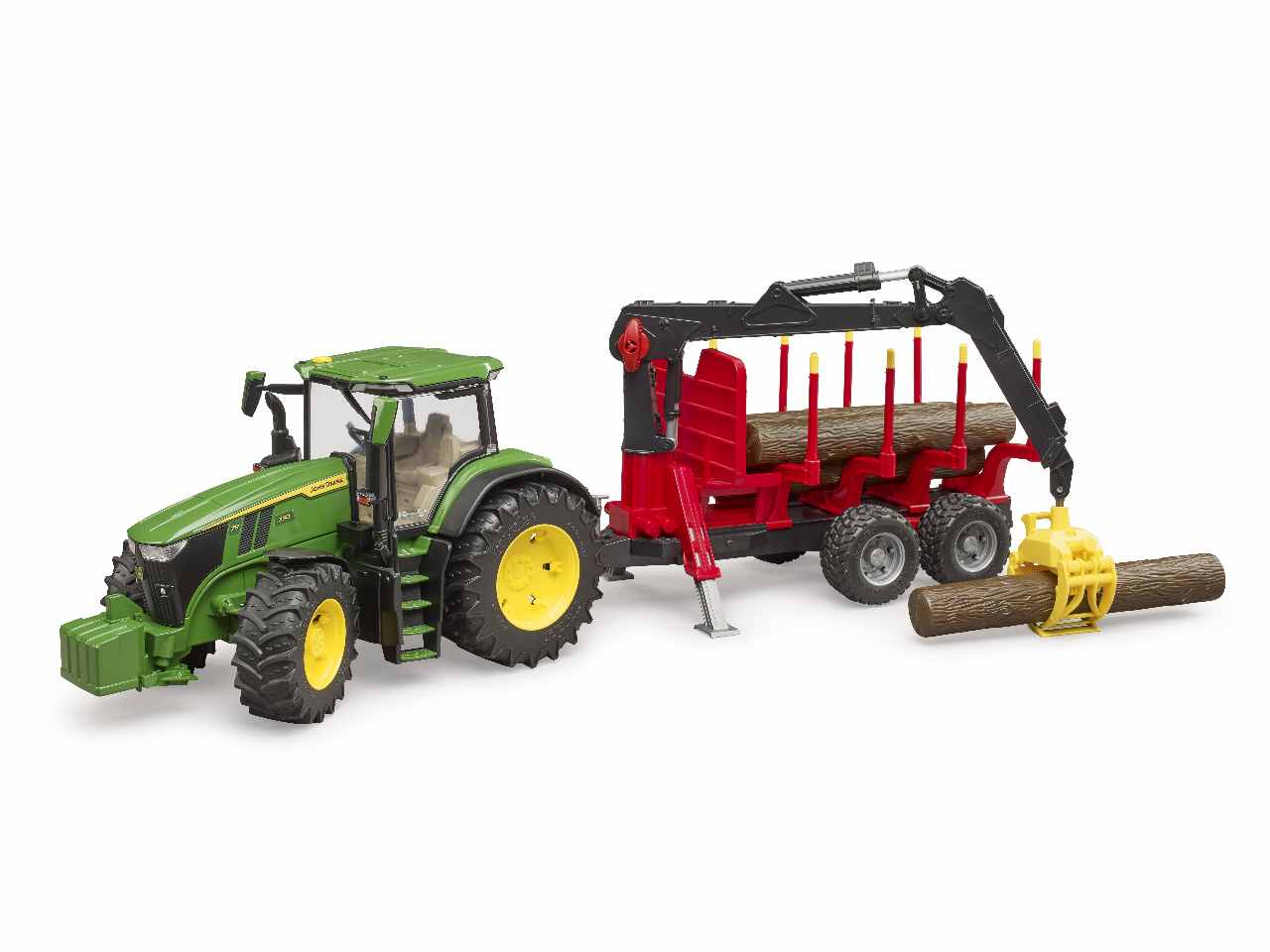 TRATTORE JOHN DEERE 7R 350 C/TRASP.TRONCHI 03154