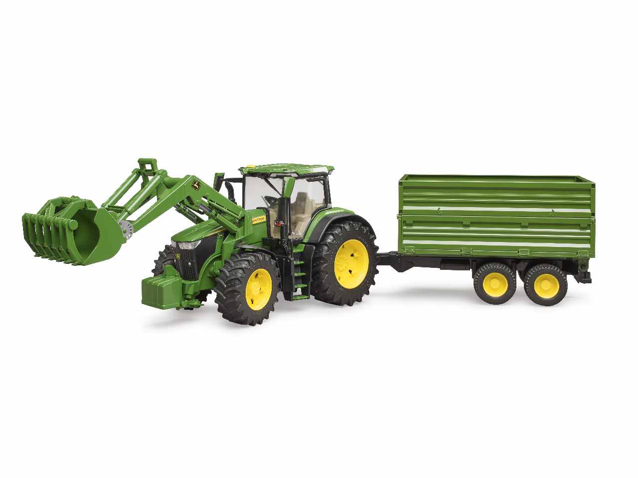 TRATTORE JOHN DEERE 7R 350 C/BENNA+RIM.3155 TRATTORE JOHN DEERE 7R 350 C/BENNA+RIM.3155