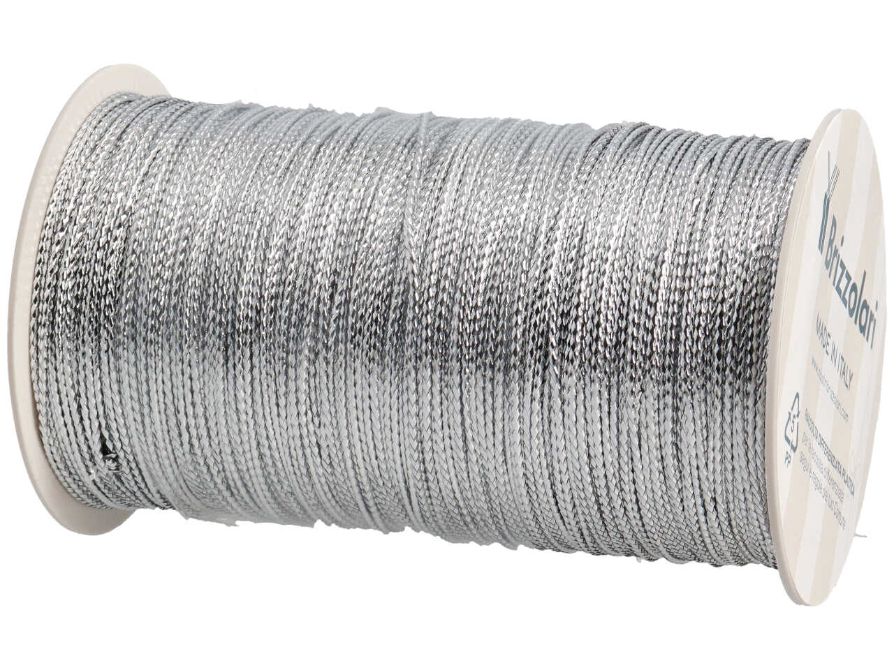 NASTRO TUBOLARE 10CMX100MT ARGENTO