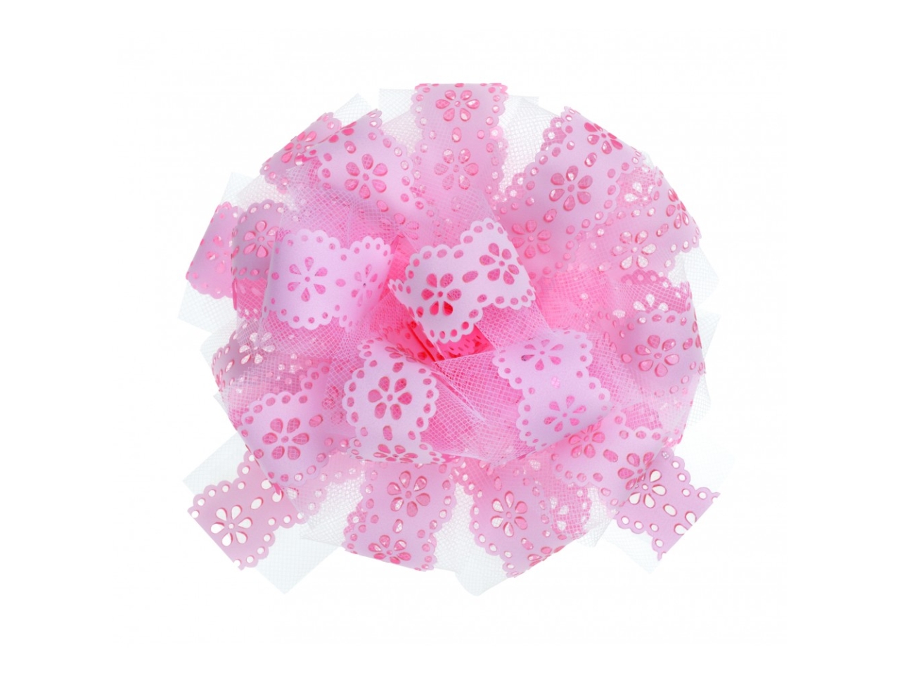 NASTRO STRIP TULLE 15pz ROSA 22177 05 NASTRO STRIP TULLE 15pz ROSA 22177 05