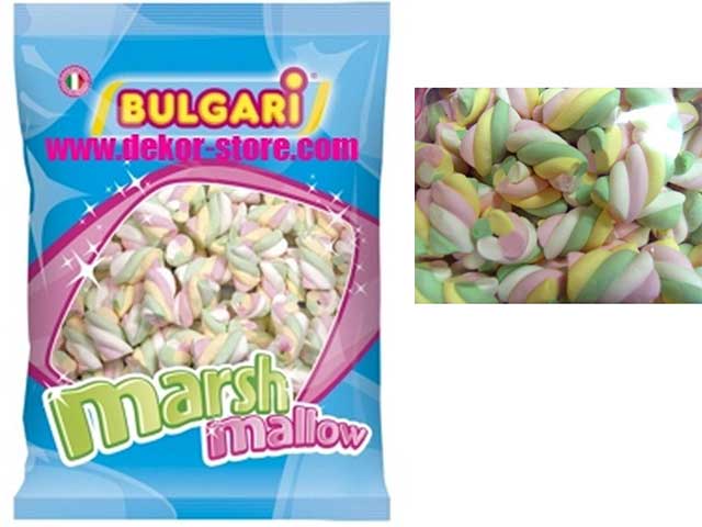 MARSHMALLOW ESTRUSO TUBO 1kg 5004ME1000X6-4GCOL