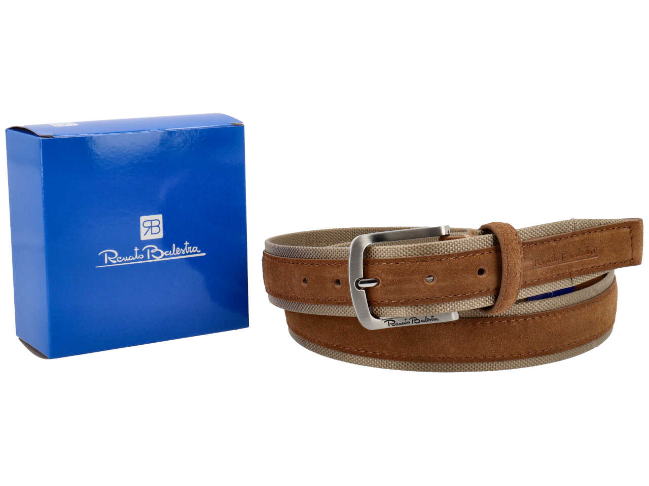 R.BALESTRA CINTURA 3,5CM CUOIO 8307/RB3