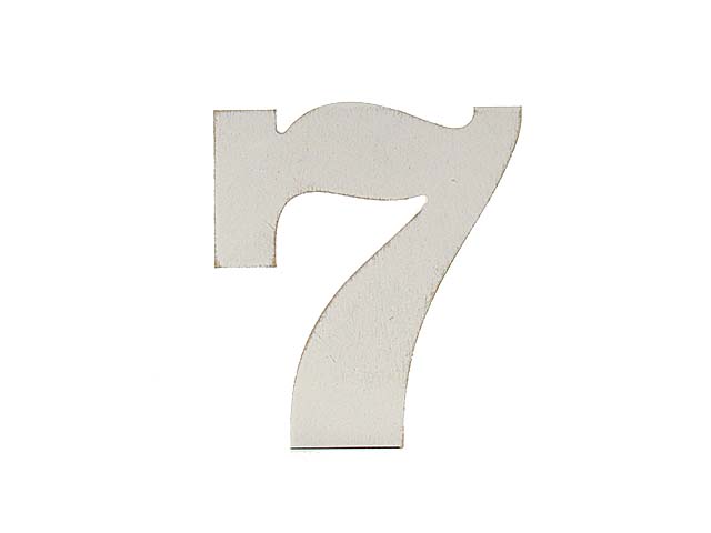 L.SHABBY NUMERO 7 1.9xh15cm 1130269 L.SHABBY NUMERO 7 1.9xh15cm 1130269