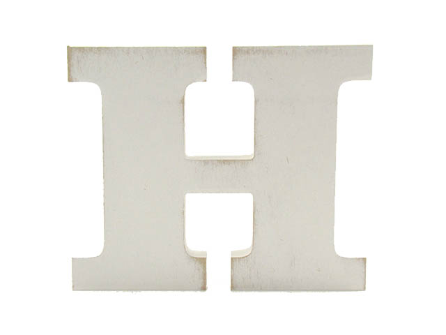 L.SHABBY LETTERA H 1.9xh15cm 1130243 L.SHABBY LETTERA H 1.9xh15cm 1130243