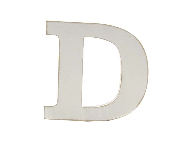 L.SHABBY LETTERA D 1.9xh15cm 1130239 L.SHABBY LETTERA D 1.9xh15cm 1130239