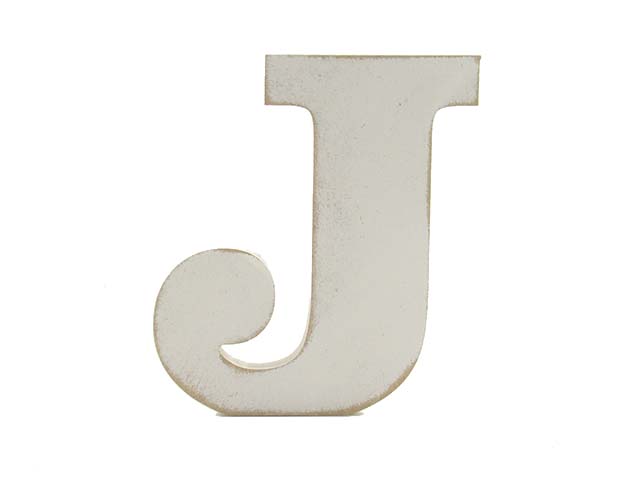 L.SHABBY LETTERA J 1.9xh15cm 1130257 L.SHABBY LETTERA J 1.9xh15cm 1130257