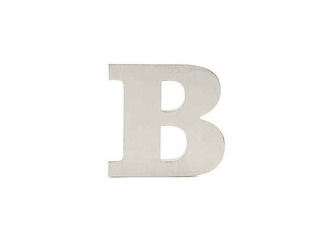 L.SHABBY LETTERA B 1.9xh10cm 1130201 L.SHABBY LETTERA B 1.9xh10cm 1130201