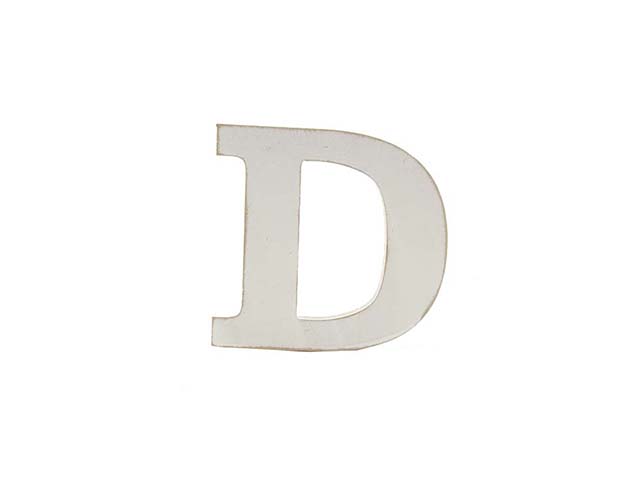 L.SHABBY LETTERA D 1.9xh10cm 1130203 L.SHABBY LETTERA D 1.9xh10cm 1130203