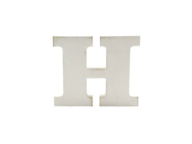 L.SHABBY LETTERA H 1.9xh10cm 1130207 L.SHABBY LETTERA H 1.9xh10cm 1130207