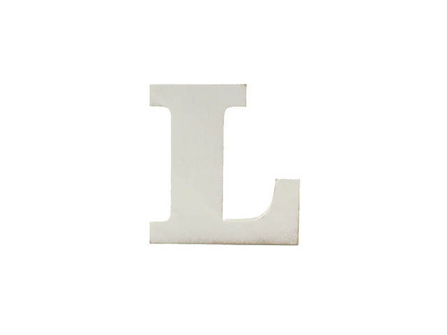 L.SHABBY LETTERA L 1.9xh10cm 1130209 L.SHABBY LETTERA L 1.9xh10cm 1130209