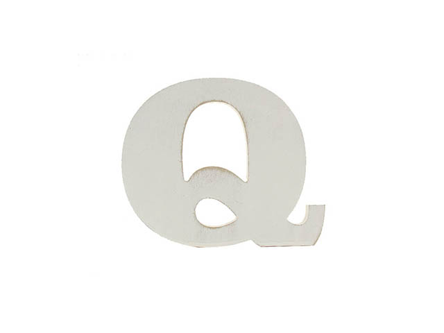 L.SHABBY LETTERA Q 1.9xh10cm 1130214 L.SHABBY LETTERA Q 1.9xh10cm 1130214